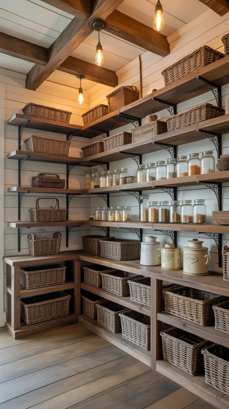 Farmhouse Pantry Ideas 2026: Modern Rustic Inspiration for Your Country Kitchen