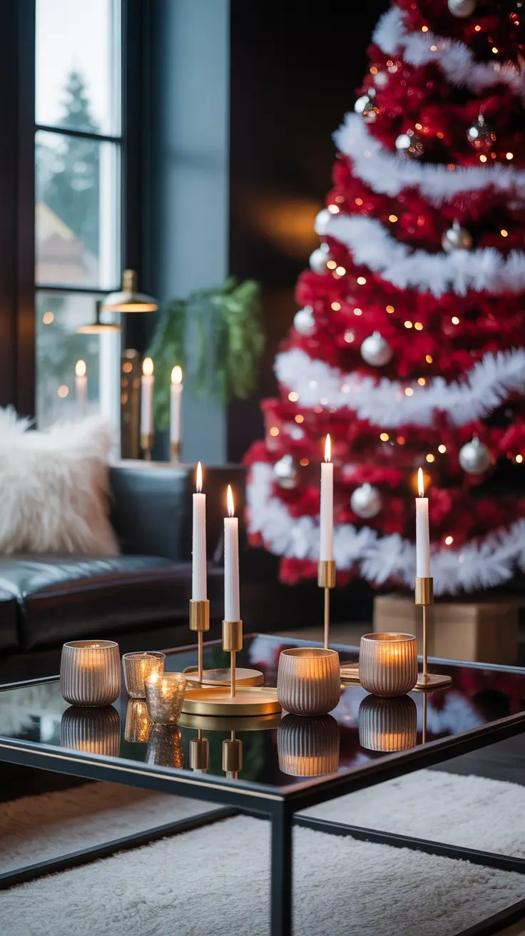 Red and White Christmas Tree 2025: Elegant and Minimalistic Holiday Decor Ideas