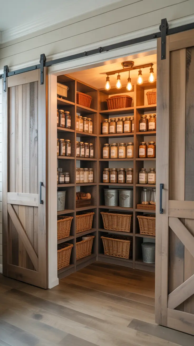 Farmhouse Pantry Ideas 2026: Modern Rustic Inspiration for Your Country Kitchen