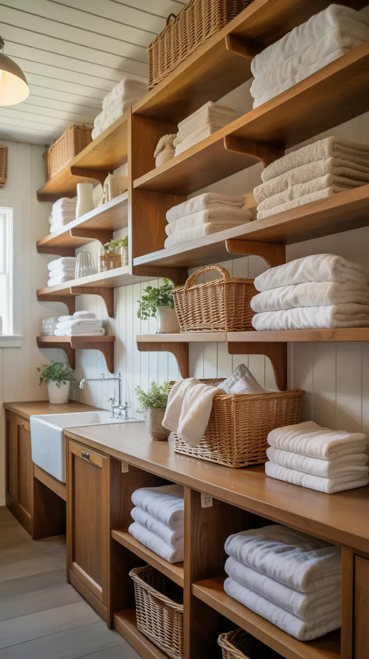 Top Laundry Room Shelves Ideas 2026: Modern, Rustic & Creative Designs for Every Home