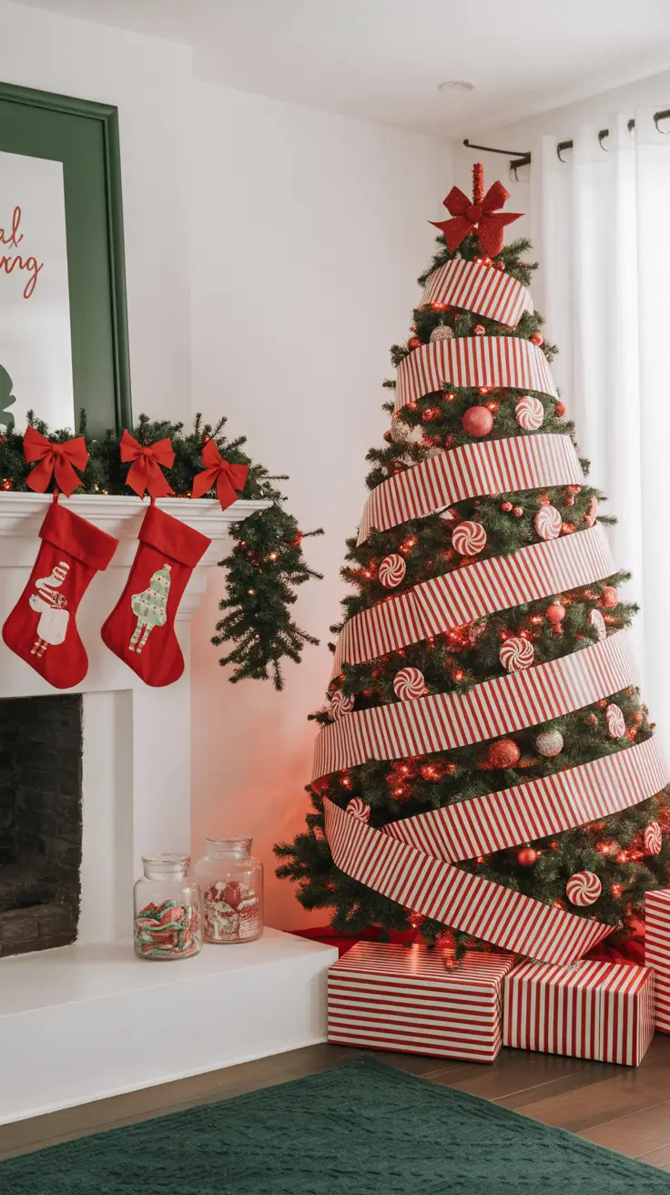 Red and White Christmas Tree 2025: Elegant and Minimalistic Holiday Decor Ideas