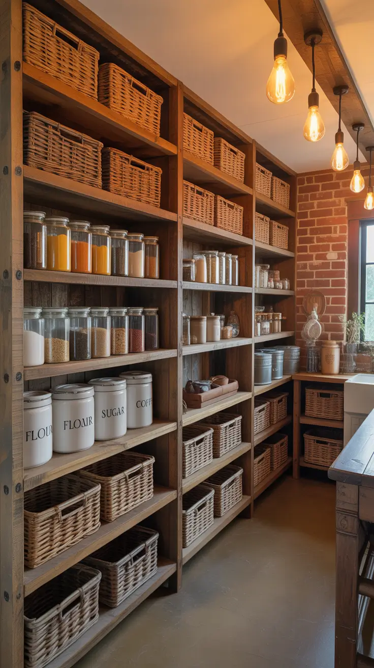 Farmhouse Pantry Ideas 2026: Modern Rustic Inspiration for Your Country Kitchen
