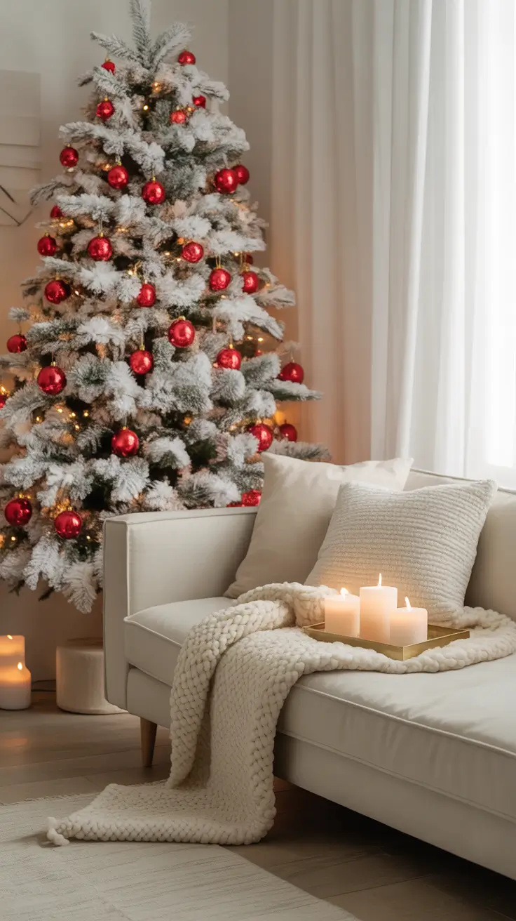 Red and White Christmas Tree 2025: Elegant and Minimalistic Holiday Decor Ideas
