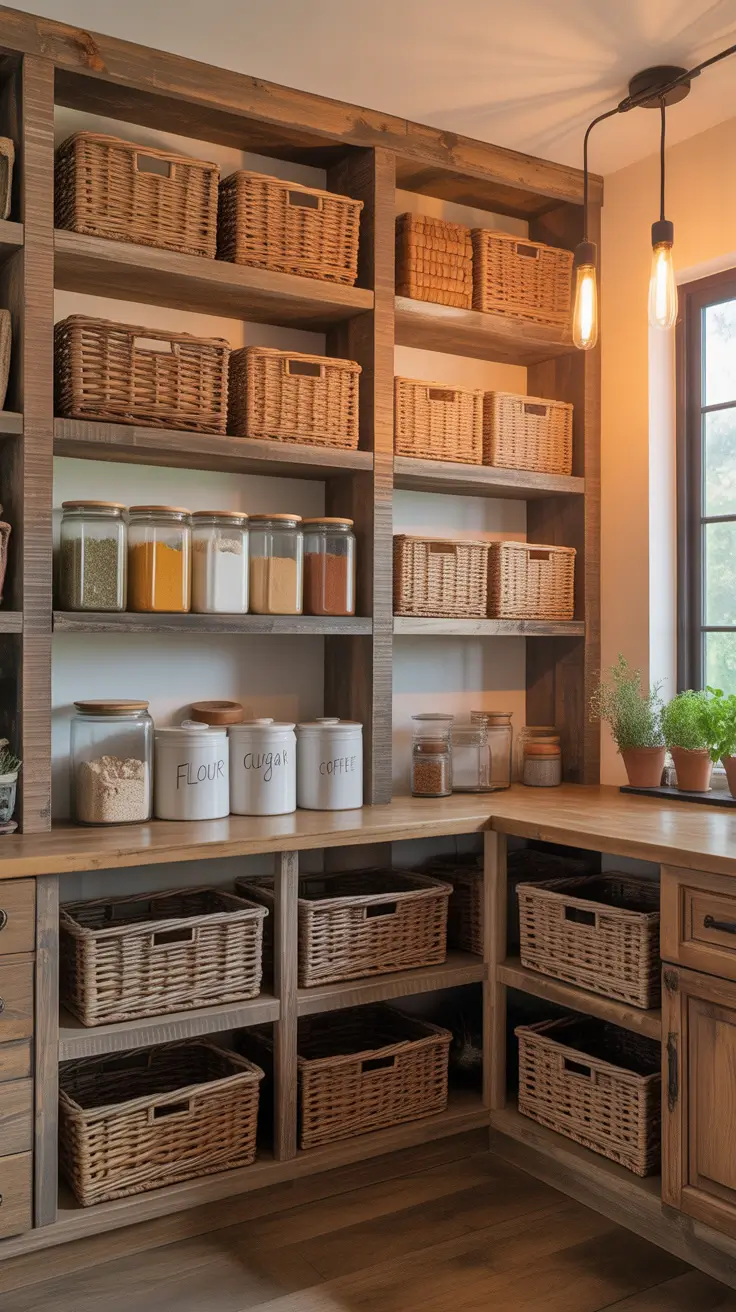 Farmhouse Pantry Ideas 2026: Modern Rustic Inspiration for Your Country Kitchen