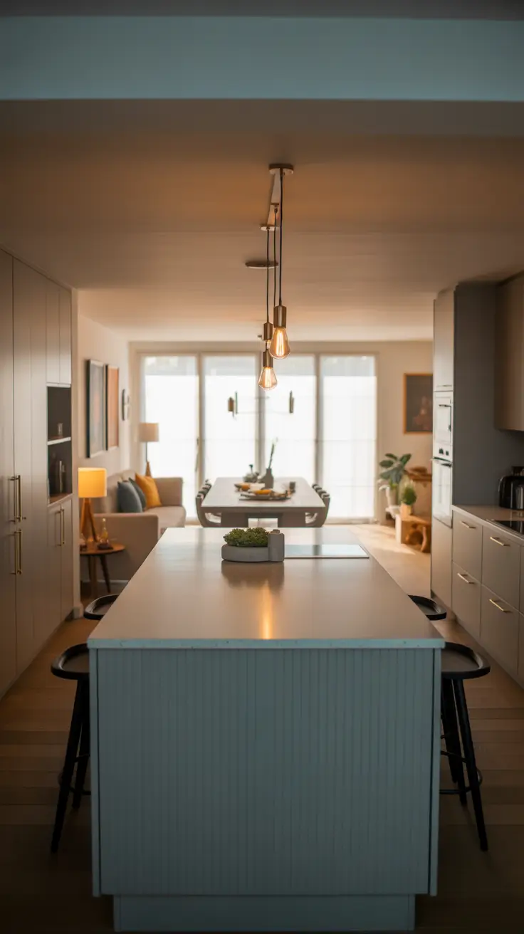 Open Kitchen Makeover Ideas 2026 for Modern Dining and Living Room Spaces