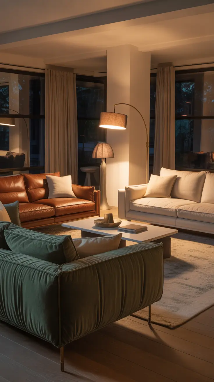 Sofas in Living Room 2026: Modern Design Trends, Color Combinations, and Creative Ideas