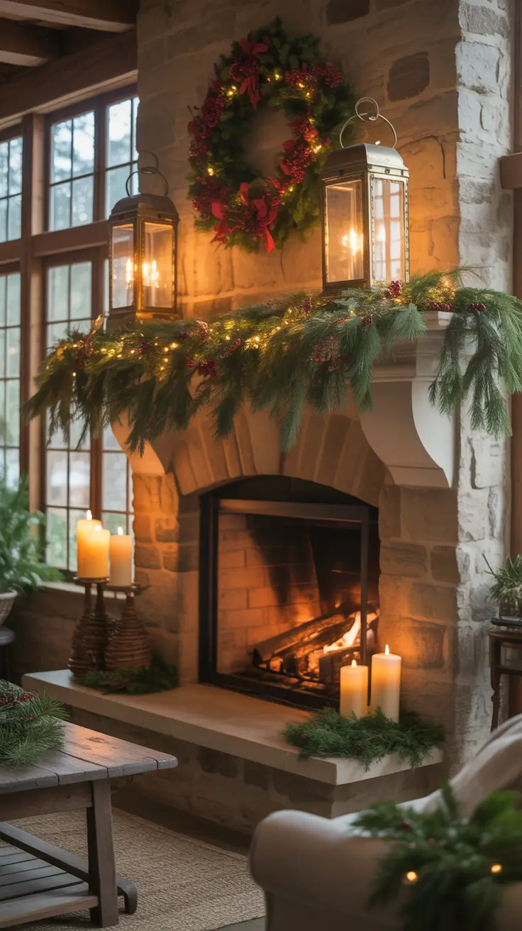 Mantle Xmas Decorations Ideas 2025: Modern Fireplace Decor & Christmas Inspiration for Every Home