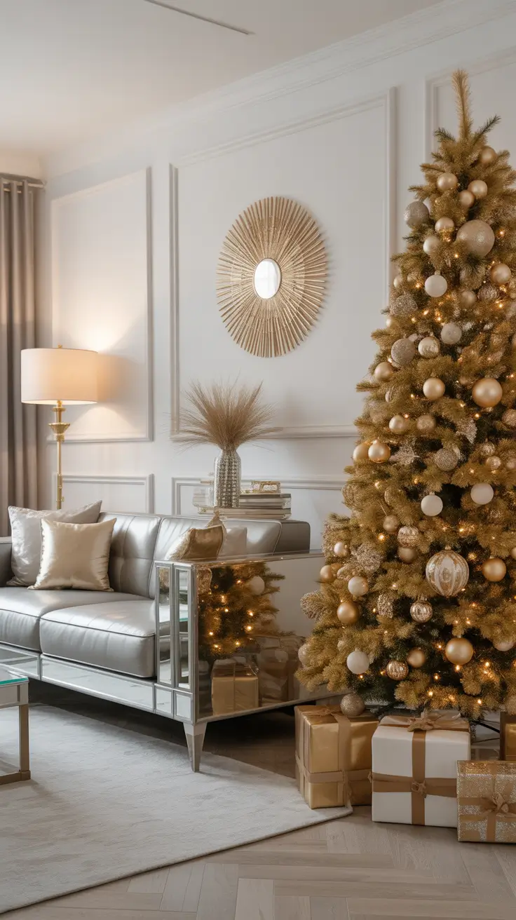 Gold Christmas Tree 2025: Elegant Christmas Decor Ideas in Modern Luxury Styles