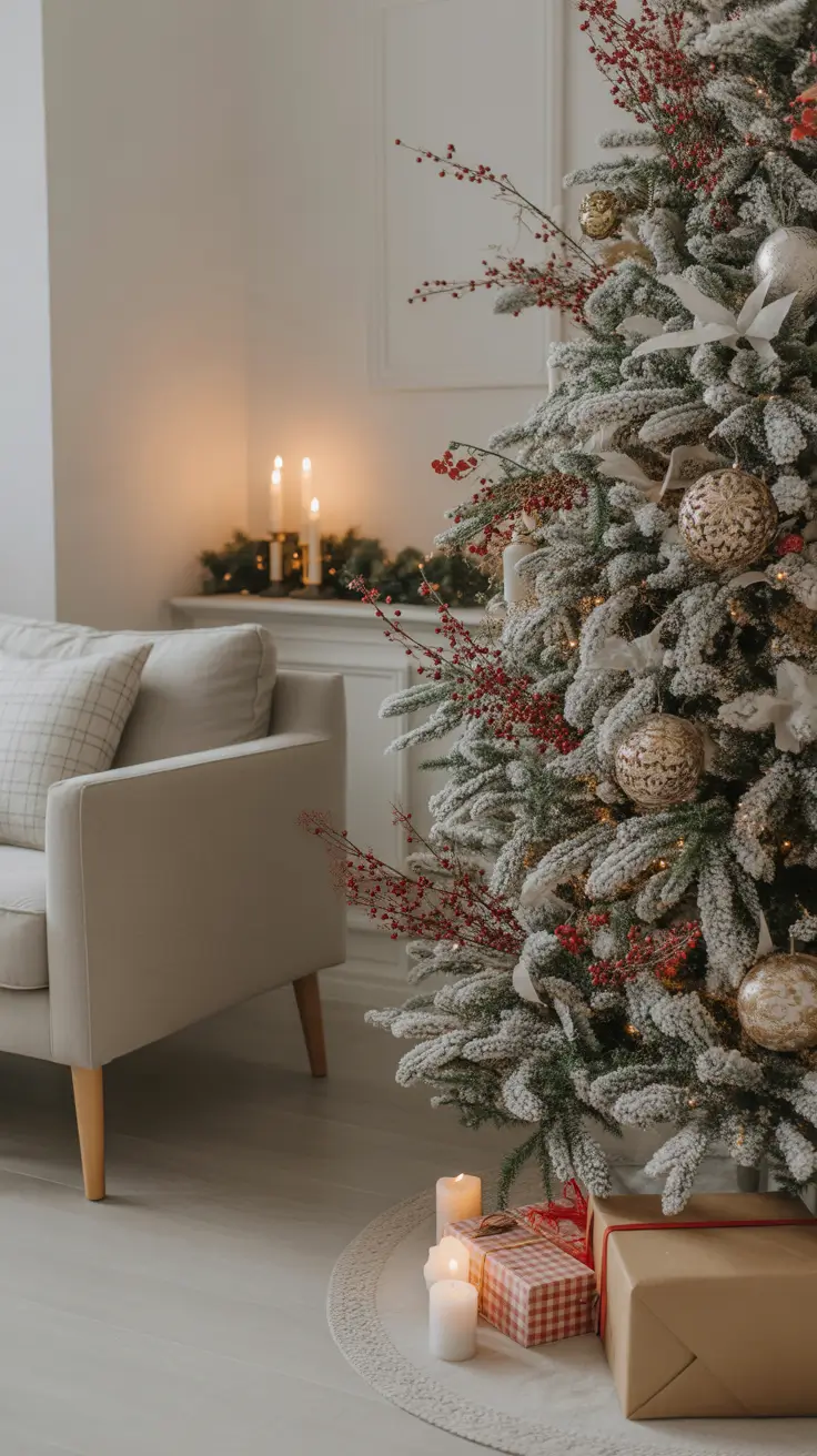 Red and Silver Christmas Tree 2025 — Elegant, Classic, and Festive Decor Ideas for a Modern Home