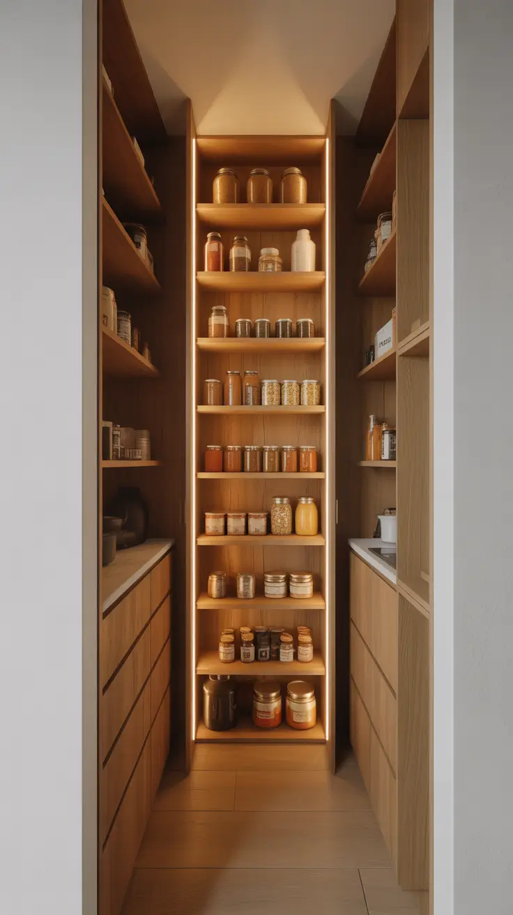 Narrow Walk-In Pantry Ideas 2026: Modern Designs and Smart Storage Inspiration