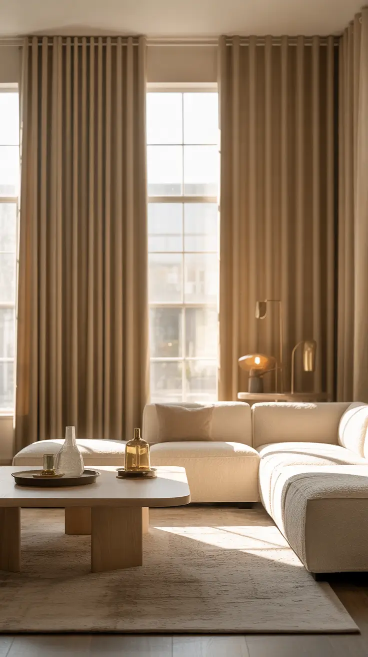 Curtains Living Room Ideas 2026: Modern Colors, Fabrics & Decor Trends