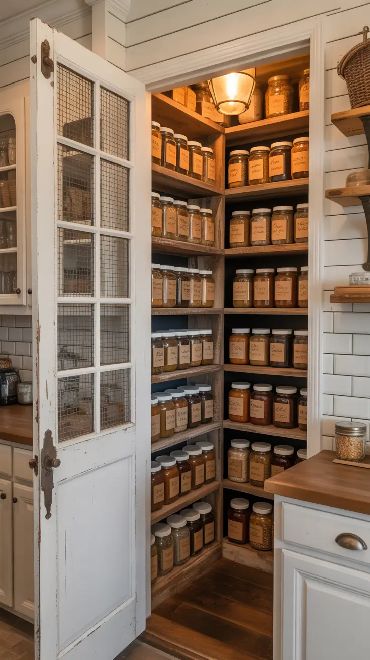 Farmhouse Pantry Ideas 2026: Modern Rustic Inspiration for Your Country Kitchen