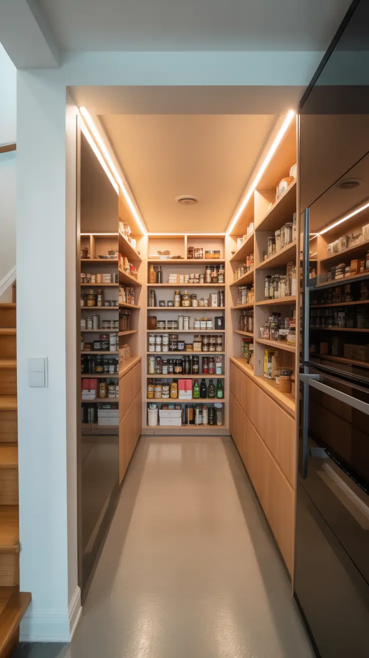Narrow Walk-In Pantry Ideas 2026: Modern Designs and Smart Storage Inspiration