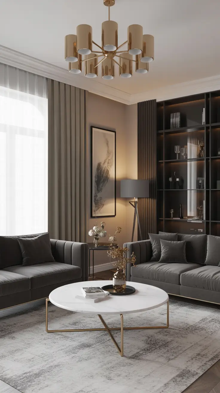 Classy Living Room Ideas 2026: Elegant Modern Interiors for Cozy and Luxe Spaces