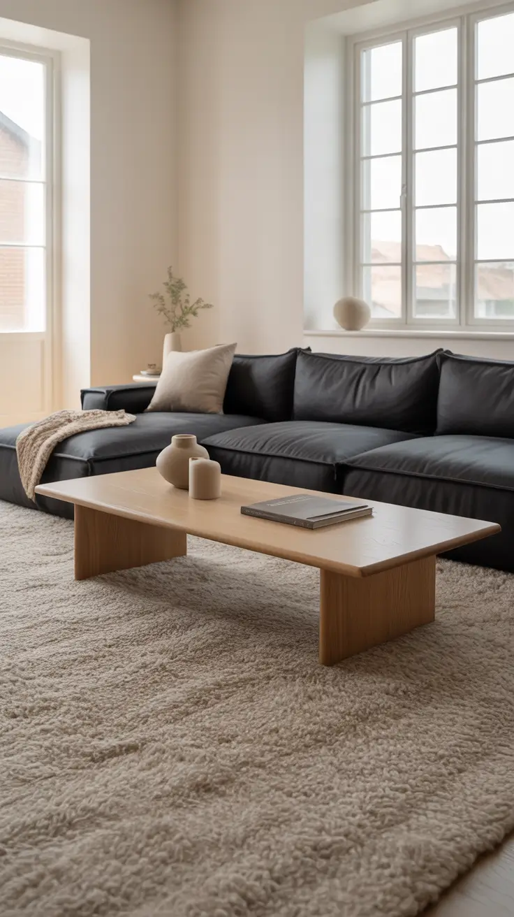 Living Room Carpet Ideas 2026: Modern Area Rugs, Cozy Neutrals & Stylish Designs