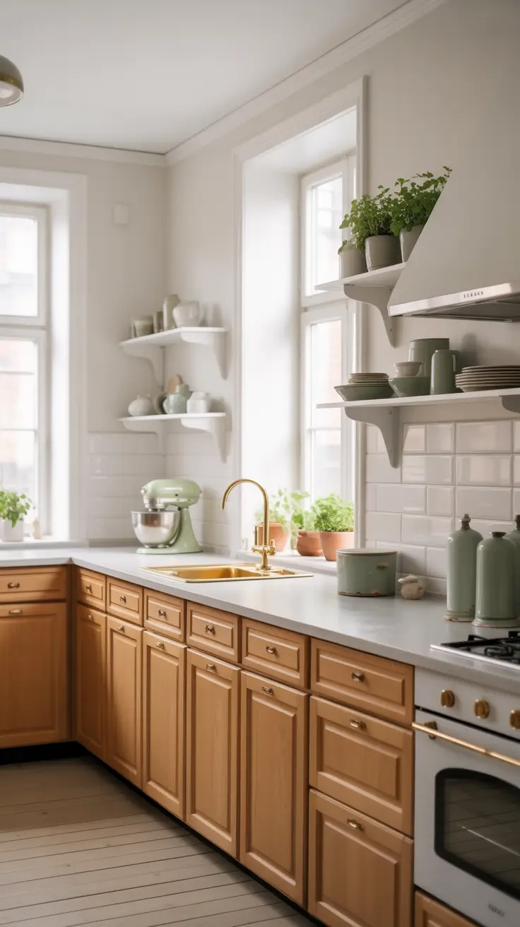 Vintage Kitchen Ideas 2026: Modern Retro & Farmhouse Style Inspiration
