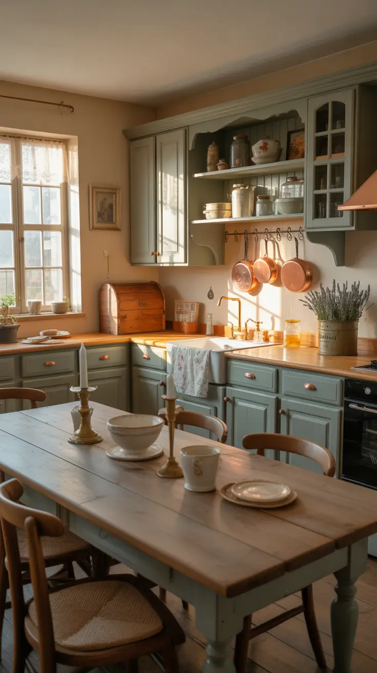 Rustic Kitchen Ideas 2026: Modern Farmhouse & French Country Inspiration