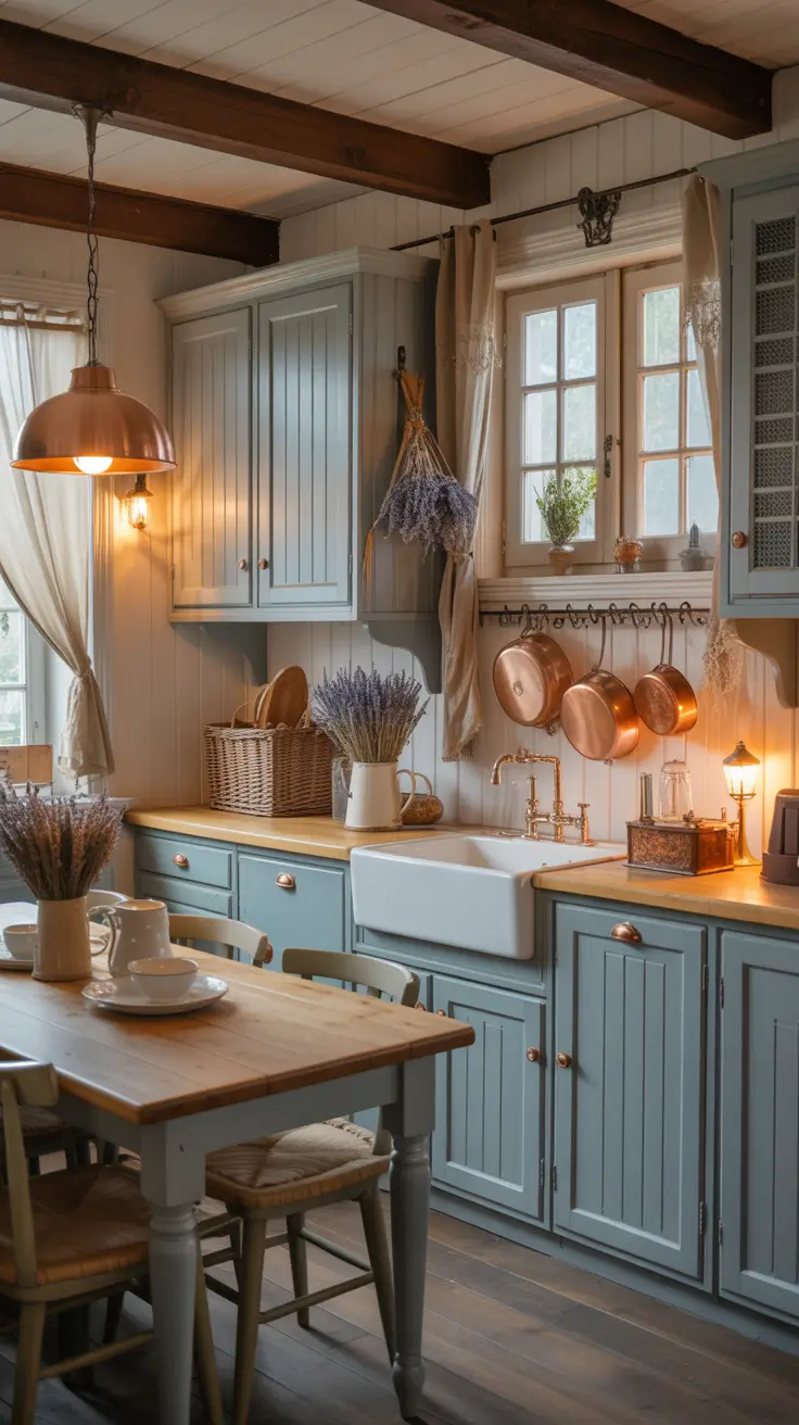 Rustic Kitchen Ideas 2026: Modern Farmhouse & French Country Inspiration