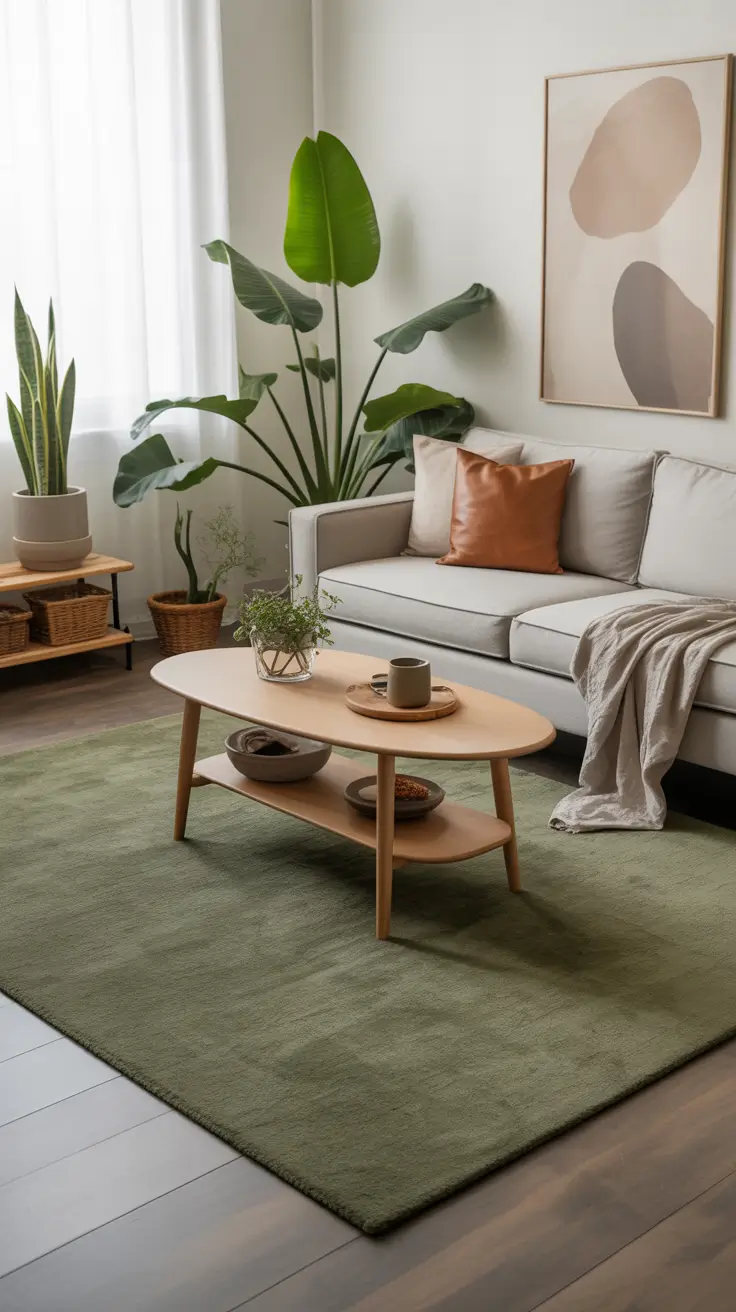 Living Room Carpet Ideas 2026: Modern Area Rugs, Cozy Neutrals & Stylish Designs