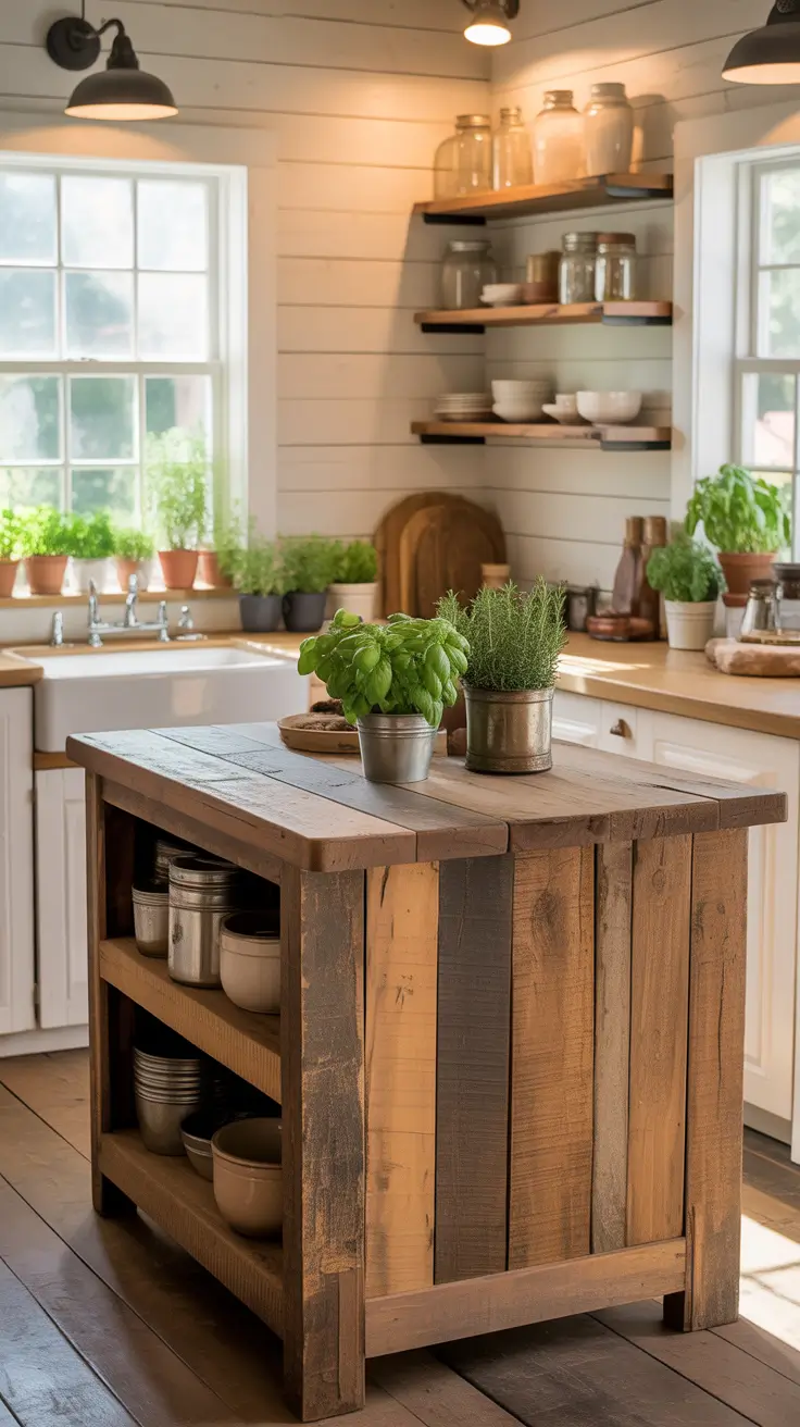 Rustic Kitchen Ideas 2026: Modern Farmhouse & French Country Inspiration