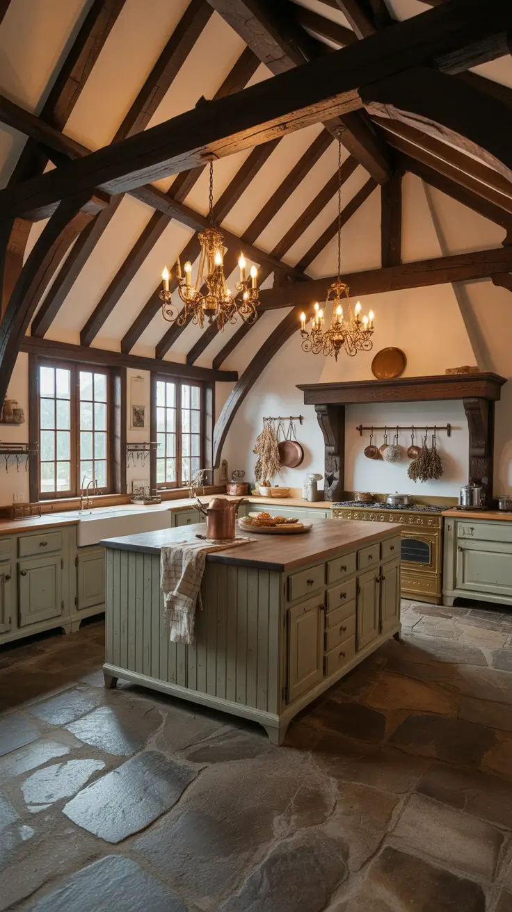 Rustic Kitchen Ideas 2026: Modern Farmhouse & French Country Inspiration