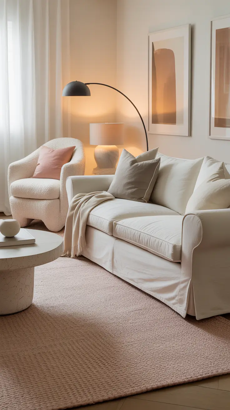 Whites Living Room Ideas 2026: Modern Color Combos & Layouts