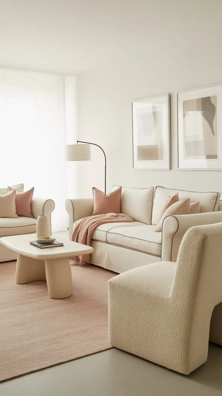 Whites Living Room Ideas 2026: Modern Color Combos & Layouts