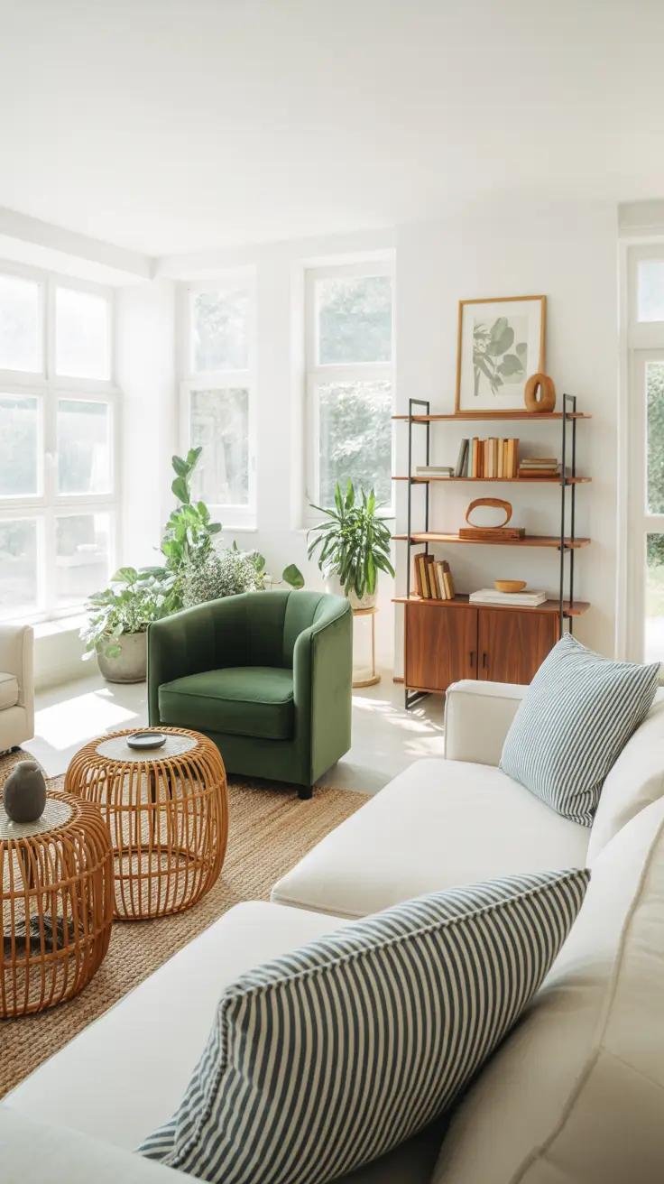 Whites Living Room Ideas 2026: Modern Color Combos & Layouts