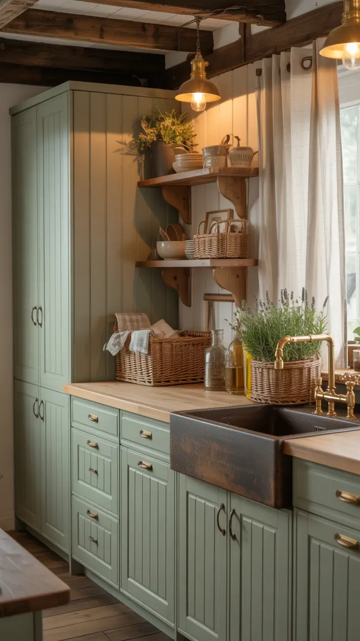 Rustic Kitchen Ideas 2026: Modern Farmhouse & French Country Inspiration