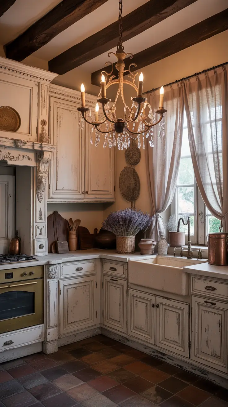 Rustic Kitchen Ideas 2026: Modern Farmhouse & French Country Inspiration