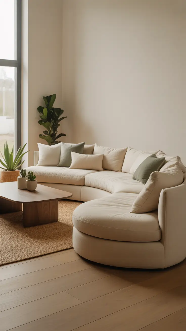 Curved Sofa Ideas for Living Room 2026: Top Designs and Inspiration