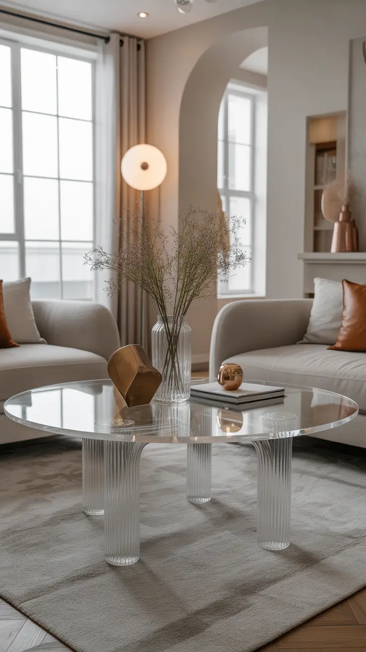 Round Table Living Room Ideas 2026: Modern & Elegant Designs