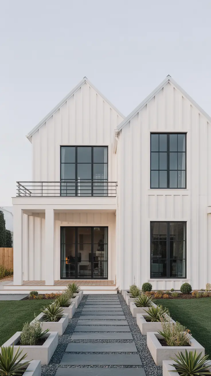 Vintage-Inspired Farmhouse with Cream and Olive Green Details