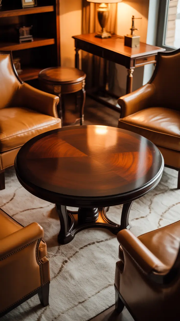 Round Table Living Room Ideas 2026: Modern & Elegant Designs