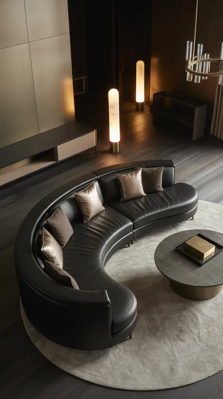 Curved Sofa Ideas for Living Room 2026: Top Designs and Inspiration