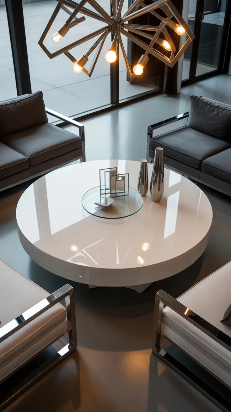 Round Table Living Room Ideas 2026: Modern & Elegant Designs