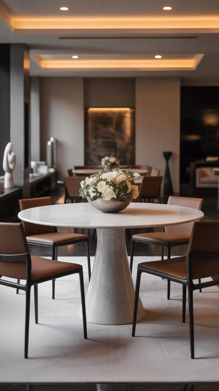 Round Table Living Room Ideas 2026: Modern & Elegant Designs