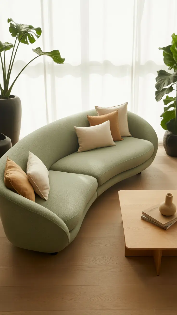 Curved Sofa Ideas for Living Room 2026: Top Designs and Inspiration