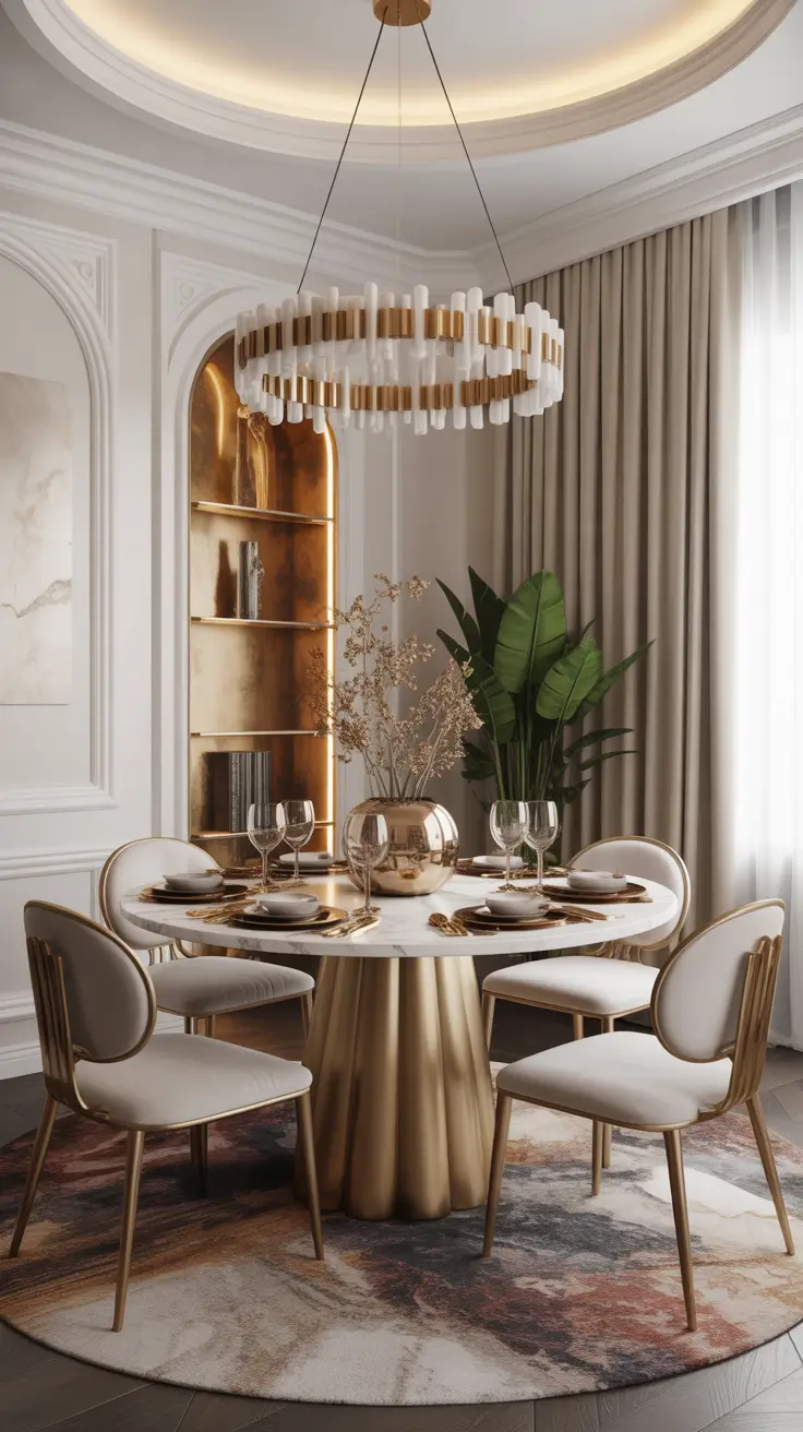 Round Table Living Room Ideas 2026: Modern & Elegant Designs