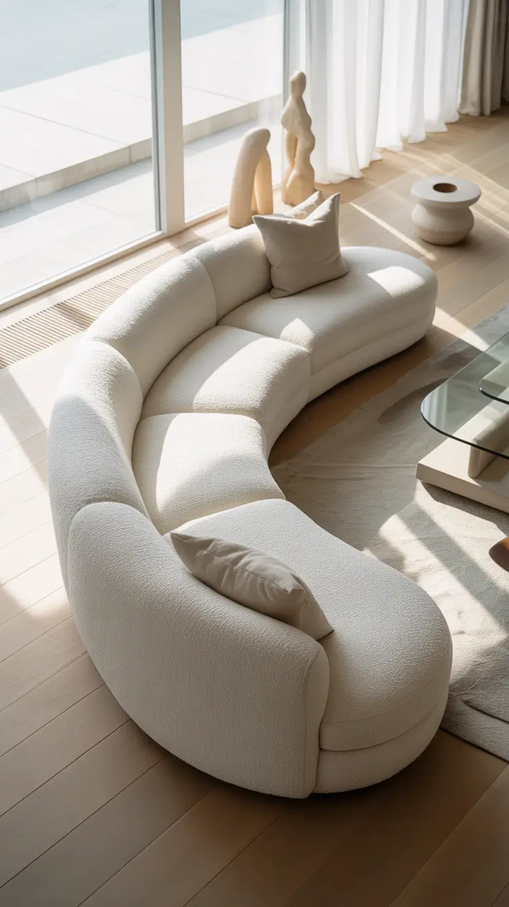 Curved Sofa Ideas for Living Room 2026: Top Designs and Inspiration