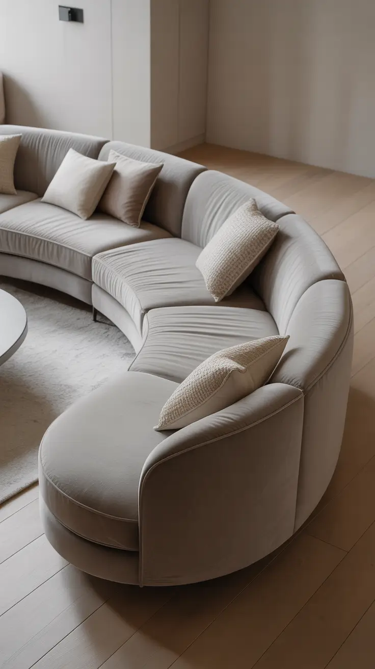 Curved Sofa Ideas for Living Room 2026: Top Designs and Inspiration