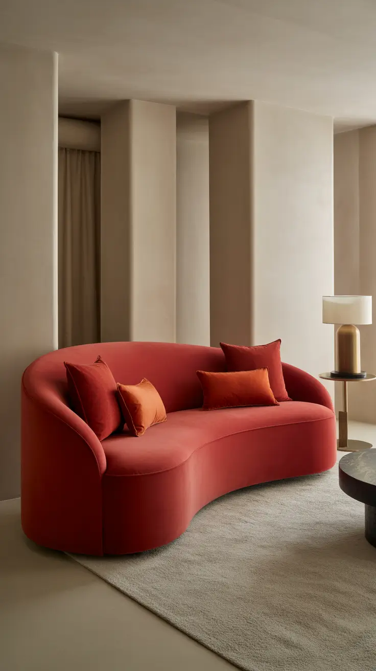 Curved Sofa Ideas for Living Room 2026: Top Designs and Inspiration