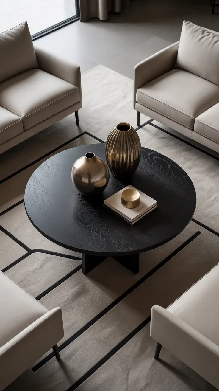 Round Table Living Room Ideas 2026: Modern & Elegant Designs