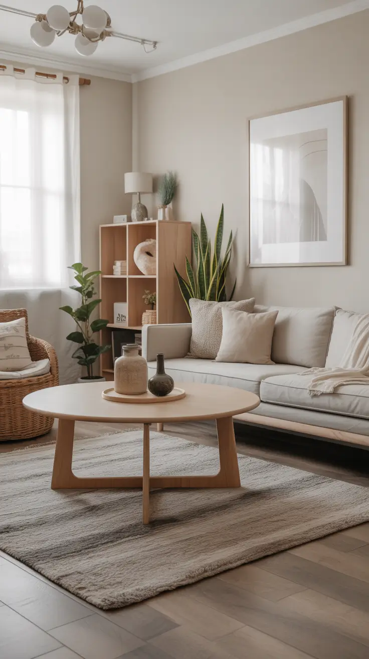 Round Table Living Room Ideas 2026: Modern & Elegant Designs