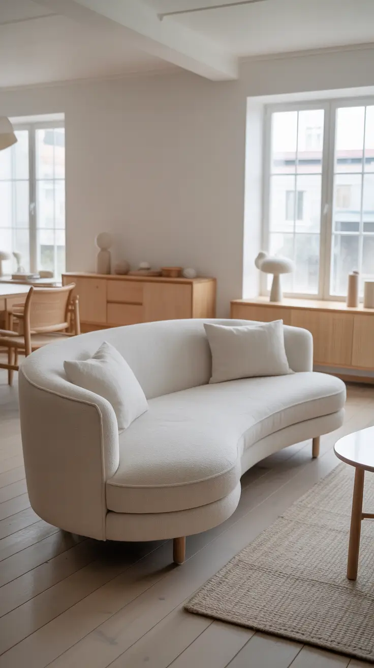 Curved Sofa Ideas for Living Room 2026: Top Designs and Inspiration