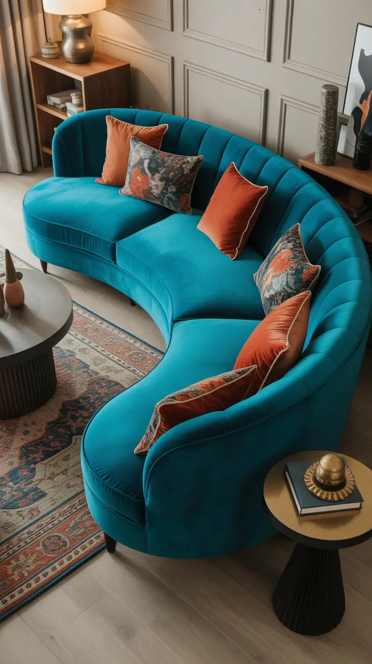 Curved Sofa Ideas for Living Room 2026: Top Designs and Inspiration