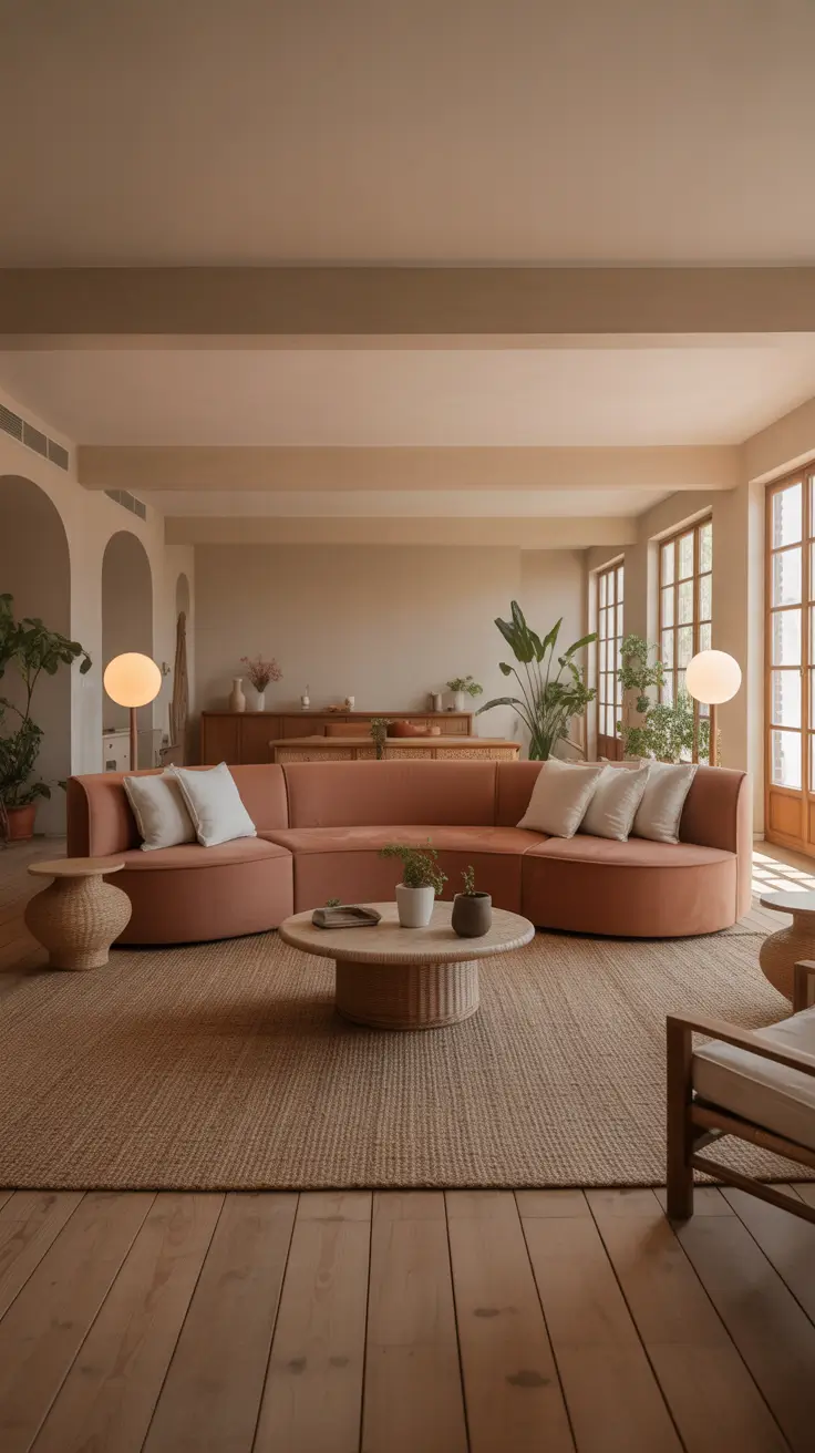 Curved Sofa Ideas for Living Room 2026: Top Designs and Inspiration