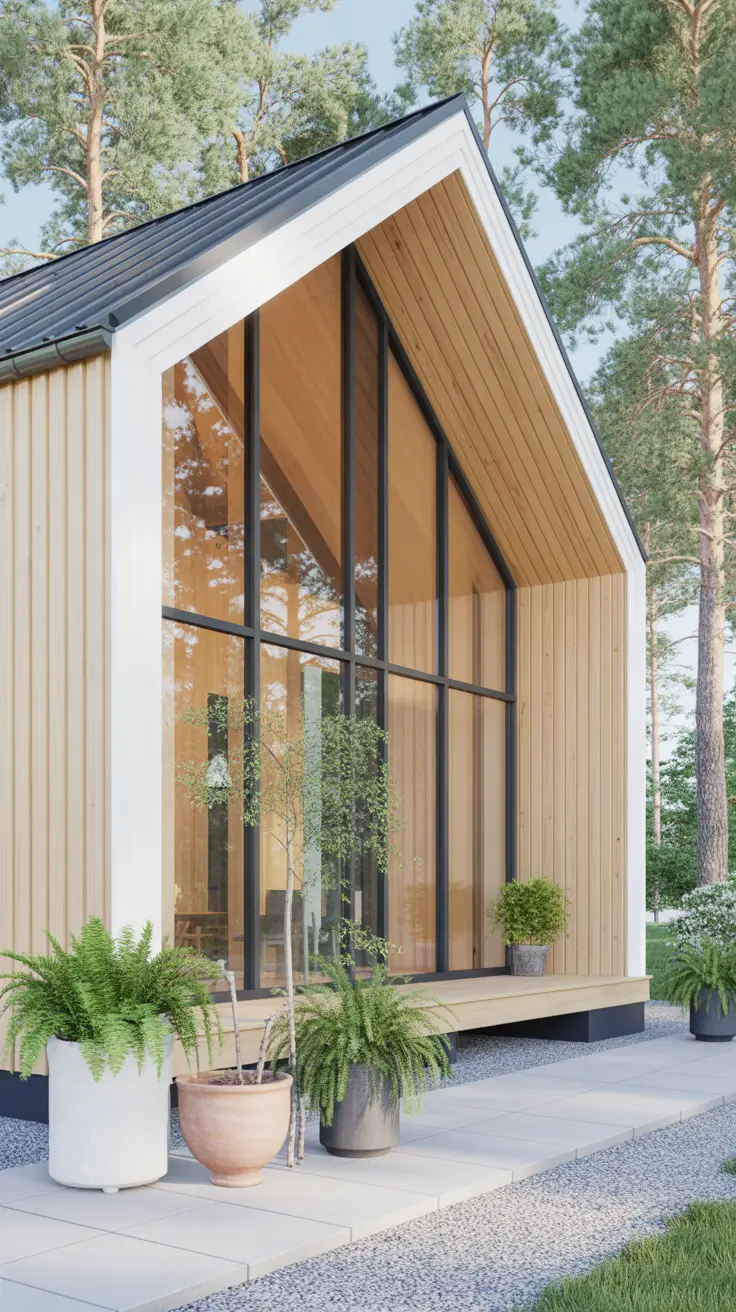 Vintage-Inspired Farmhouse with Cream and Olive Green Details