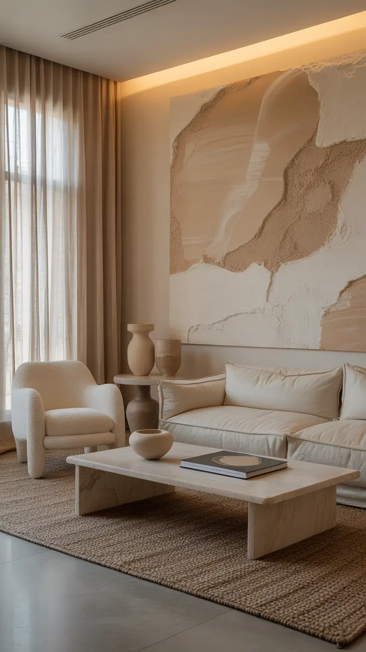 Wall Art for Living Room Ideas 2026: Modern Aesthetic Trends, Handmade Decor & Large Canvas Inspiration