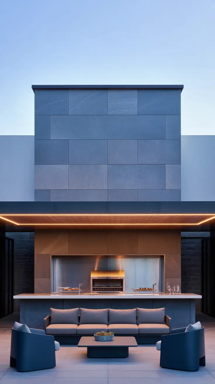 Outdoor BBQ Area With Roof 2026: Modern Covered Grill Ideas for Terrace, Deck & Garden